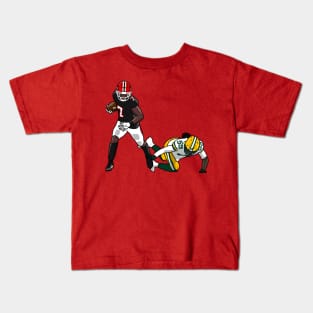 running bijan Kids T-Shirt